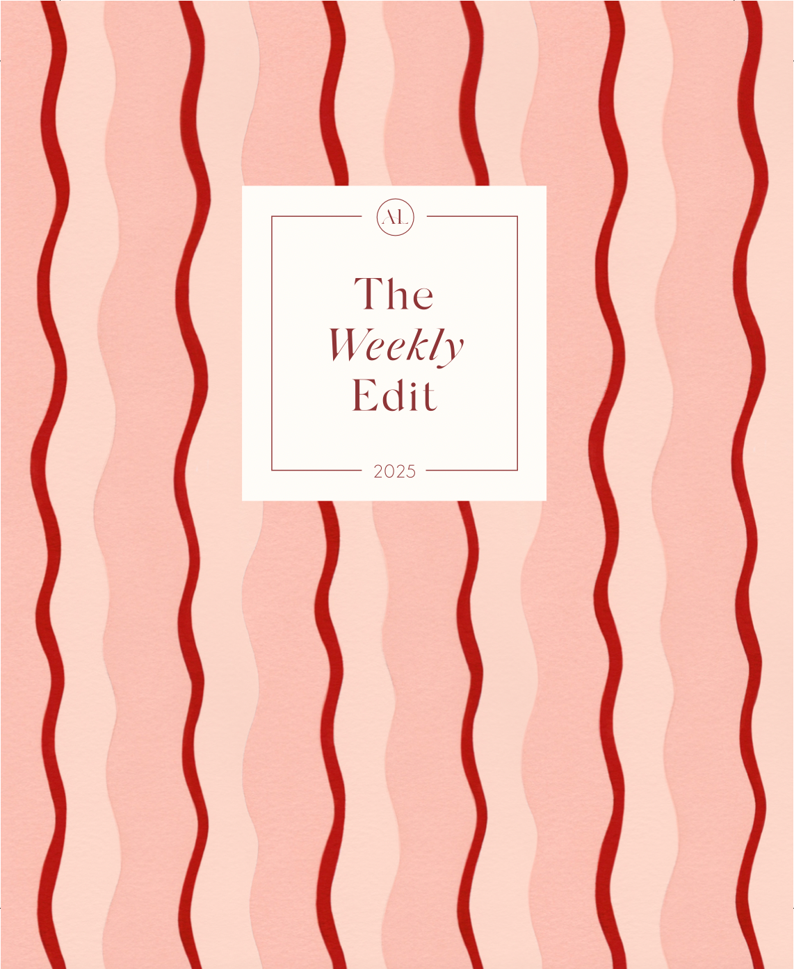 The Weekly Edit - 2025 Planner